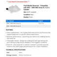 thumbnail image 2 of Front Washer Reservoir - Compatible with 2002 - 2006 GMC Envoy XL 4.2L 6-Cylinder 2003 2004 2005, 2 of 2