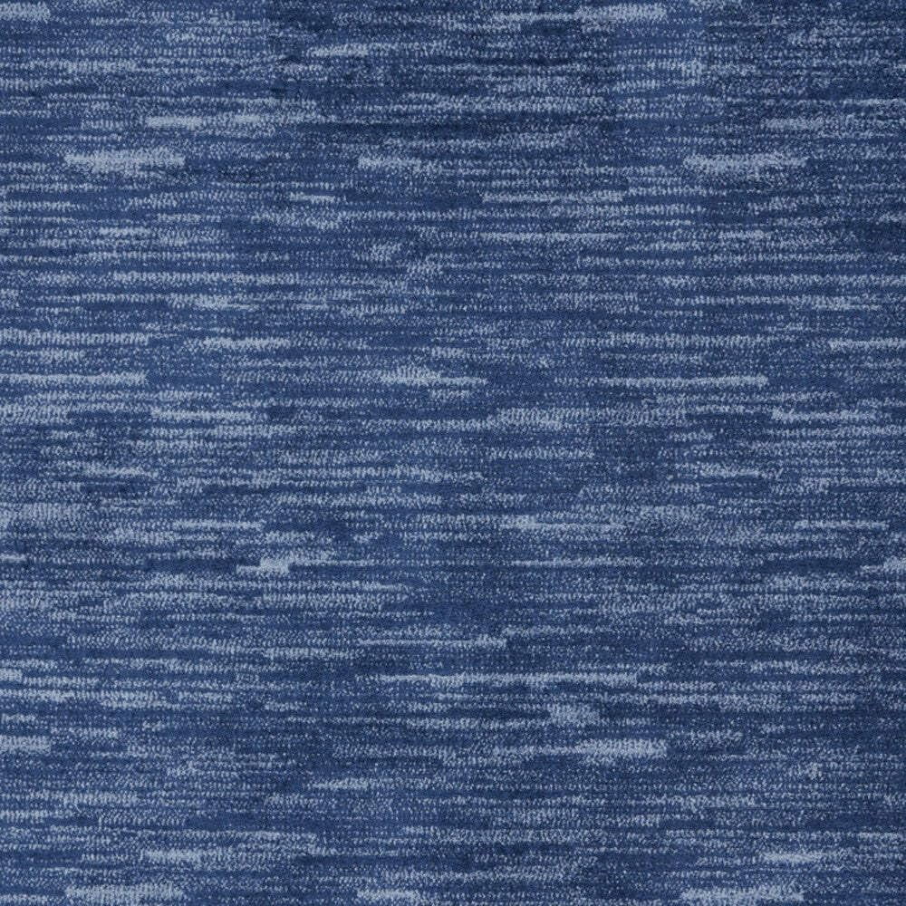 Bed Bath & Beyond 5' X 7' Navy Blue Non Skid Indoor Outdoor Area Rug - 6' x 7'