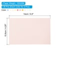 thumbnail image 2 of Uxcell 30 Hojas de Papel de Pergamino 4.25 x 5.5 pulgadas Papel de Pergamino Imprimible Papel Translúcido 100GSM para Impresión de Invitaciones Multicolor, 2 of 5