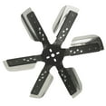 thumbnail image 4 of Derale Cooling Fan 17019 Flex Fan; 19-1/4 Inch Diameter x 2-7/16 Inch Depth; 6 Blade; Standard Rotation; Stainless Steel Blade With Black Hub; Up To 10000 RPM; Without Shroud, 4 of 5