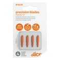 thumbnail image 5 of Slice 10418 Replacement Precision Cutter Ceramic Safety Blades - Finger-Friendly Cartridge (Pointed Tip) - Pack of 4, 5 of 12