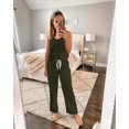 thumbnail image 2 of PRETTYGARDEN One Piece Jumpsuits for Women Summer Casual Drawstring Sleeveless Tank Romper Beach Vacation Outfits, 2 of 7