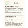 thumbnail image 5 of HerbEra Amla Capsules, Herbal Dietary Supplement for Immune and Digestive Support, Amla (Emblica Officinalis) Dried Fruit Capsules, Natural, 120 Capsules, 5 of 6