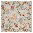 thumbnail image 2 of Safavieh Chelsea Gisselle Bordered Wool Area Rug, Gray, 7' x 7' Square, 2 of 10