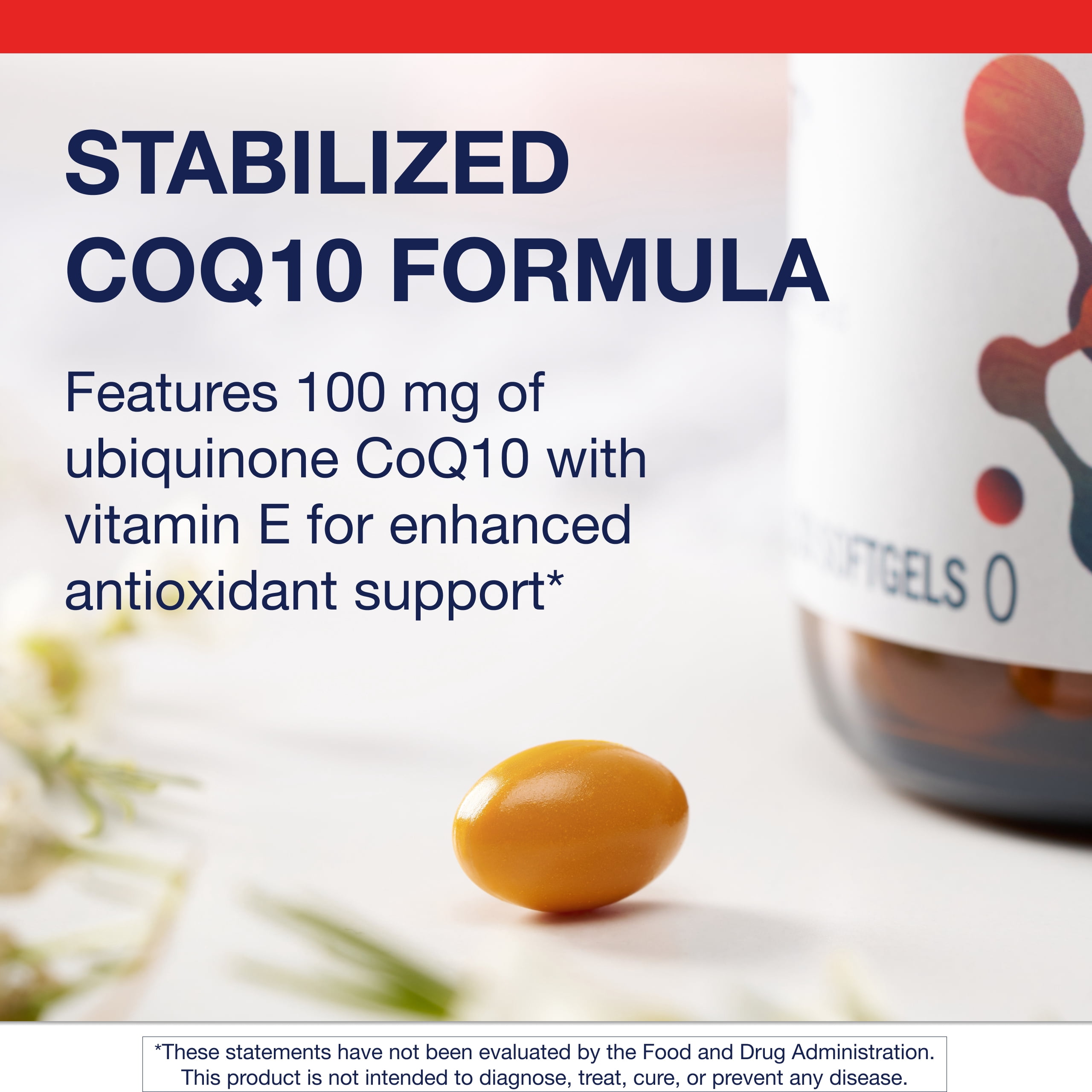 Metagenics CoQ10 ST-100 mg Coenzyme Q10 Supplement - Antioxidant as Ubiquinone - For Energy Production & Heart Function* - Non-GMO & Gluten-Free - 120 Softgels