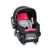 Baby Trend Ally 35 Pound Rear Facing Travel Infant Baby Car Seat, Optic Pink