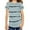Short sleeve-Gray, variant on Langwyqu Girls Casual Long Sleeve T Shirts Striped Tunic Tops Size 4-15 Years