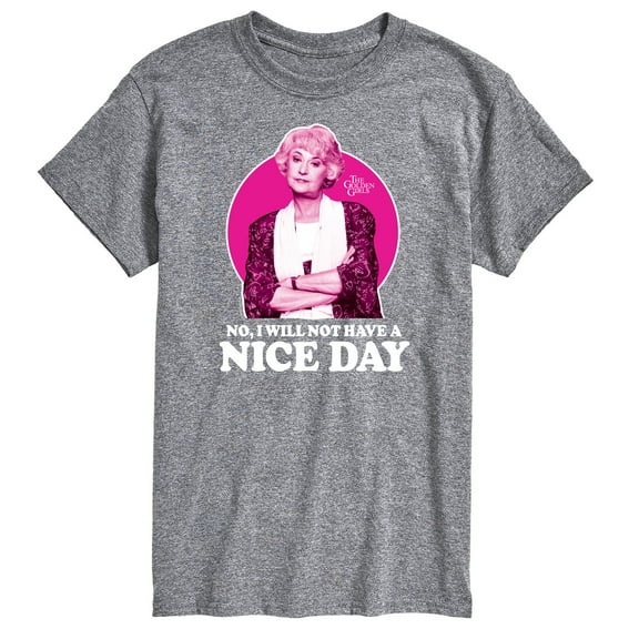 Golden Girls - Dorothy Will Not Have Nice Day - Men's Short Sleeve Graphic T-Shirt