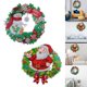 thumbnail image 1 of Guirnalda de Navidad con pintura de diamante 5D de 2 piezas con de imitación para decoraciones para colgar en la pared Soledad pintura de diamantes, 1 of 10