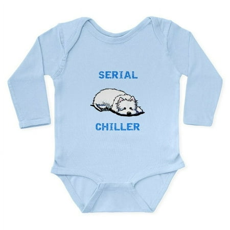 

CafePress - Westie Serial Chiller Long Sleeve Infant Bodysuit - Long Sleeve Cotton Baby Bodysuit