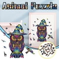 thumbnail image 1 of HUASHENG Irregular Three-Dimensional Animal Puzzles With Special-Shaped Wooden Puzzles, 1 of 5