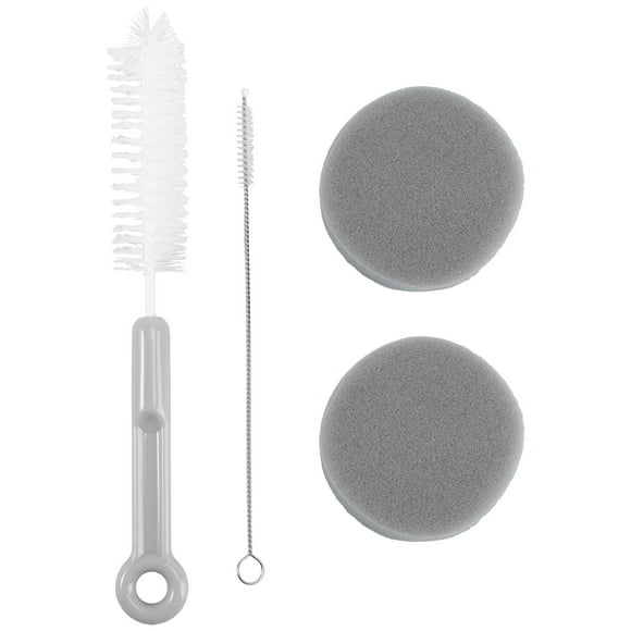 Shisuyan 1 Set of Cat Water Fountain Cleaning Brushes Pet Feeder Brushes Pet Brushes Gray