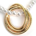 thumbnail image 5 of Gold Plated Pearl Beaded Necklace, 5 of 6