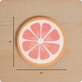 thumbnail image 4 of (4 pack) U Brands Sticky Notes, 3 x 3 in., 60 Sheets, Painted Fruit, Grapefruit, 4 of 9