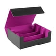 thumbnail image 4 of Ximing Deck Card Case Collectible Game Card Box Holds 1800 Cards for Baseball Cards Purple, 4 of 10