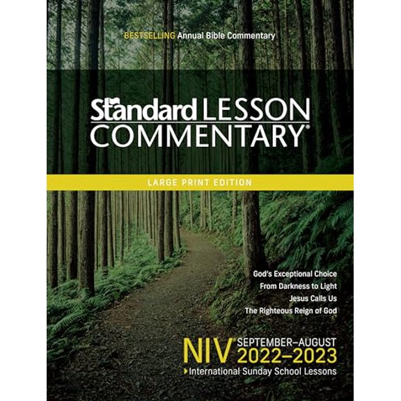 Pre-Owned Niv(r) Standard Lesson Commentary(r) Large Print Edition 2022-2023 (Paperback) 0830782222 9780830782222