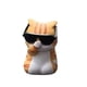 thumbnail image 1 of Mini figuras de gato para decoración del salpicadero del coche, bonitos accesorios para el interior del coche, para el escritorio de la oficina en casa, decoración automotriz., 1 of 8
