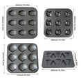thumbnail image 5 of Kids FriendlyAn1ma1Shape Nonstick Bakeware Heavy Duty Carbon Steel Baking Mold, 5 of 9