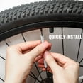 thumbnail image 3 of Bike Spoke Reflectors [36 Pieces] - 360° Visibility and Easy Mounting - Bicycle Spoke Reflectors Made of Reflective Material Fit for Mountain and Road Bikes (1.9-2.4mm), 3 of 7