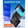 thumbnail image 3 of Guantes térmicos Maliansun, 7,4 V, 6400 mAh, recargables para invierno, 3 of 8