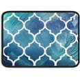 thumbnail image 2 of Moroccan Trellis Kitchen Mats Set 2 Pieces Super Waterproof Non-Slip Soft Kitchen Rugs Machine Washable Kitchen Floor Mat for Kitchen,Floor, Bathroom, Sink, Laundry, 2 of 8