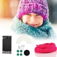 thumbnail image 4 of Crochet Hook Knitting Needles Set with Accessories Circular Knitting Needles Set Removable Interchangeable for Knitting Lovers, 4 of 7