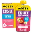 thumbnail image 3 of (6 pack) Mott’s Fruit Smoothie Strawberry Banana, 4.2 oz, 4 Pack Pouches, 3 of 9