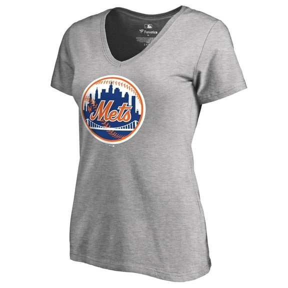 Women's Ash New York Mets Cooperstown Collection Forbes T-Shirt