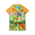 thumbnail image 5 of NAFUU Toddler One-Piece Swimsuit Boys Girls Cartoon Printed Floatation Swimsuits Buoyancy Swimsuits Training Suits Beach Swimwear 4-5 Years, 5 of 6