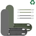 thumbnail image 1 of Reusable Cotton Swab, Set Of 4 Reusable And Washable Silicone Cotton Swabs, Ear Cure And Ear Cleaning, Eye Makeup, 1 of 5