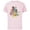 Soft Pink, variant on Disney Princess Pencil Sketch - Short Sleeve Cotton T-Shirt for Adults - Customized-Black