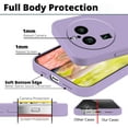 thumbnail image 5 of Compatible with Oppo Find X6 Pro Case Shockproof, Liquid Silicone Ultra Slim Protective Oppo Find X6 Pro Phone Case Anti-Scratch Soft Cover with Full Body Protection Cases (Purple), 5 of 14