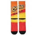 thumbnail image 5 of ODD SOX Cheetos Flamin Hot Crunchy Crew Socks Snack Food Novelty Socks Size Large for Men & Women, 5 of 6