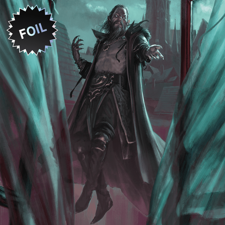 MTG Wizards Coast: Secret Lair Welcome to Castle Dracula Foil Card