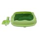 thumbnail image 3 of Greeniant Pet Litter Tray Durable Sand Box Container Toilet Litter Box Cat Splashproof Perchas para gatos Verde, 3 of 6