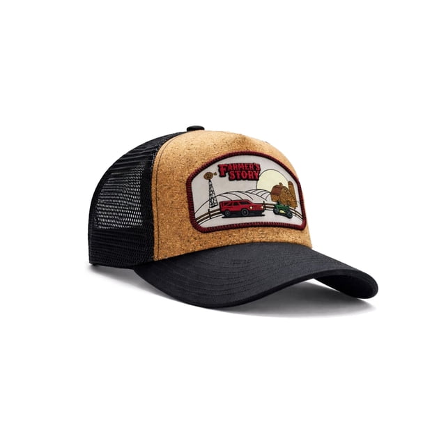 Knite Gorra Barn Red Trucker Agro Diseño Campirano Malla Transpirable