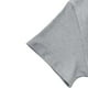 thumbnail image 5 of Camiseta con capucha y manga corta para hombre: prenda ligera e informal para el verano, diseño con capucha, mezcla de poliéster y spandex (S-XXL), look en capas, 5 of 7