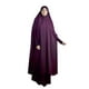 jovati Longue Robe d'Été Womens Musulmane Islam Pure Couleur Été Ventilative Abaya Longue Robe – image 1 sur 1