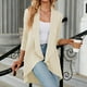 thumbnail image 1 of Cárdigan Ligero Cárdigan ligero para mujer Estilo informal Cárdigan de verano Traje de vacaciones irregular Cgtredaw Beige Xl para Mujer, 1 of 1