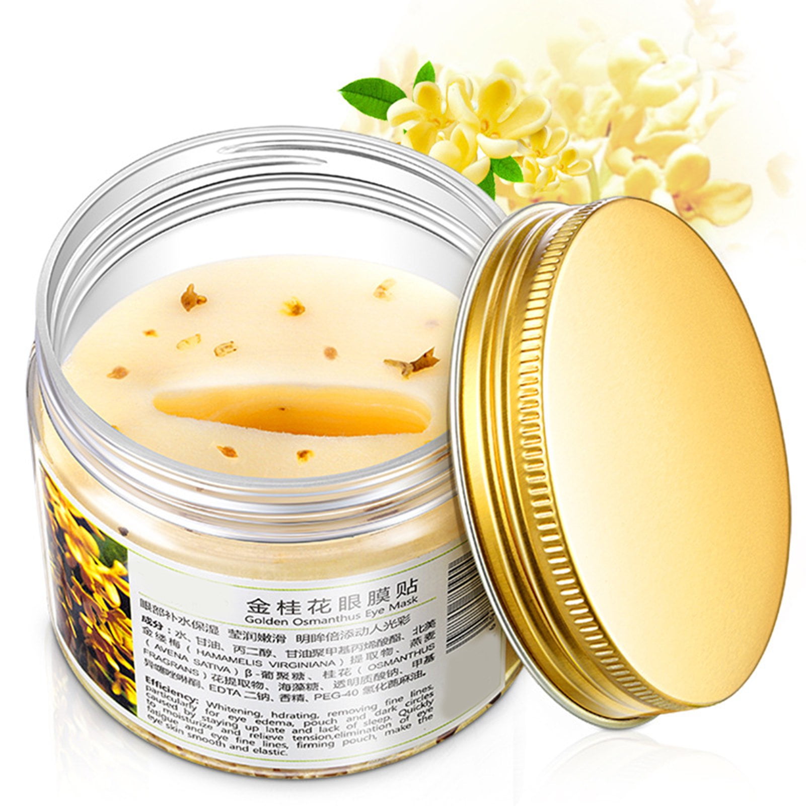 BIOAQUA Gold Osmanthus Eye Mask 80 Pcs/ Bottle Eye care Collagen gel Whey Protein Sleep Patche Remover dark Circles Eye Bag