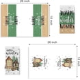 thumbnail image 2 of Hello Winter Kitchen Dish Towels Set of 2, Warm Winter Wishes Wooden House Pine Tree Hand Towels Drying Baking Cooking Cloth, Christmas Holiday Seasonal Farmhouse Home Kitchen Decor 18x26 Inch, 2 of 6