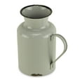 thumbnail image 3 of Contemporary Home Living 7.75" Gray and Black Cylindrical Jug with Handle, 3 of 4