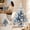 1-Style W, variant on Christmas Ornaments Craft Kits for Adults, Bead Art Mini Christmas Tree, Compact DIY Tabletop Kit Tree Ornaments Home Decor for Desk, Shelf, Office