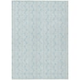 thumbnail image 2 of HomeRoots 601650 3 x 5 ft. Sky Blue & Beige Ogee Washable Indoor & Outdoor Rectangle Area Rug, 2 of 5