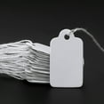 thumbnail image 2 of 500 Pieces DIY Gift Paper Tags Gifts Hanging Adorn Simple Style Handicraft Accessory Small Size Blank Label Decorating Props, 2 of 9