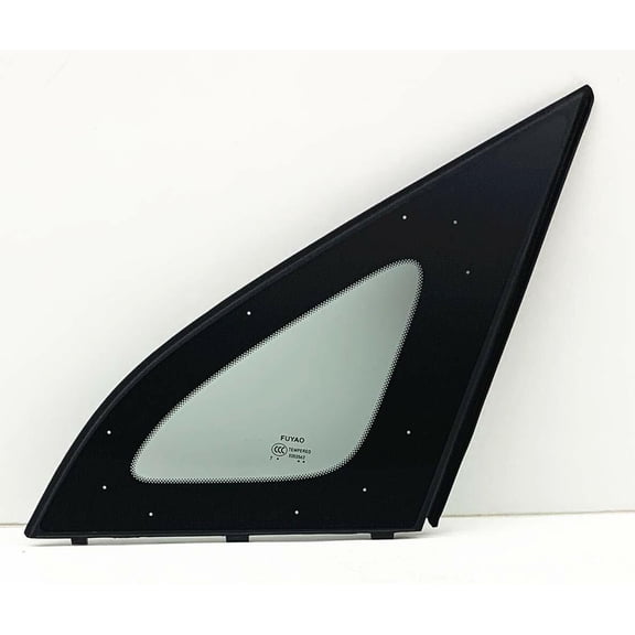 Driver Left Side Front Vent Window Vent Glass Compatible with Chevrolet City Express 2014-2018 /Nissan NV200 2013-2021 Models