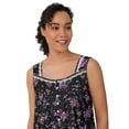 thumbnail image 3 of Aria Women's 100% Cotton Sleeveless 40" Nightgown, Sizes XS-5X, 3 of 6