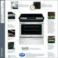 thumbnail image 2 of Frigidaire Gallery Series FGES3065PB - Range - built-in - width: 30 in - depth: 28.3 in - height: 36.6 in - with self-cleaning - black, 2 of 7