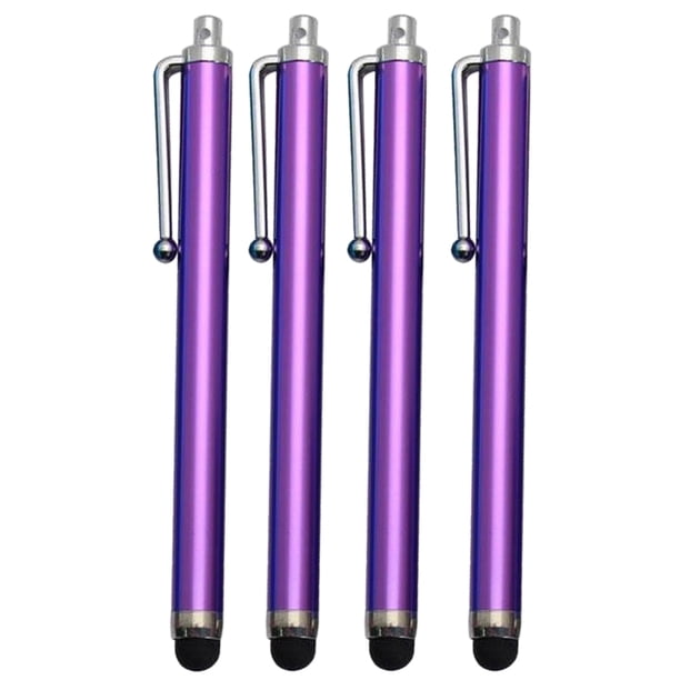 4 Pack De Lápices Stylus Para s Táctiles Dispositivos Lápiz óptico Capacitivo Universal De Para Teléfonos Celures Tabletas Co Púrpura Macarena Pantalla táctil con lápiz lápiz