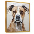 thumbnail image 2 of Designart "Portrait Of The Anatolian Shepherd" Animals Dog Floater Framed Wall Art Prints, 2 of 5